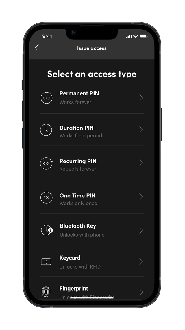 access type