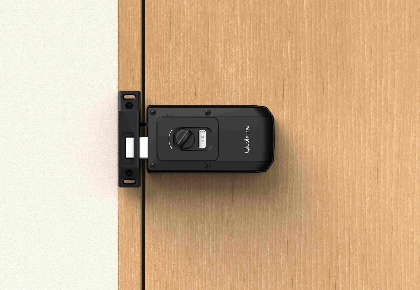Rim Lock digital lock back