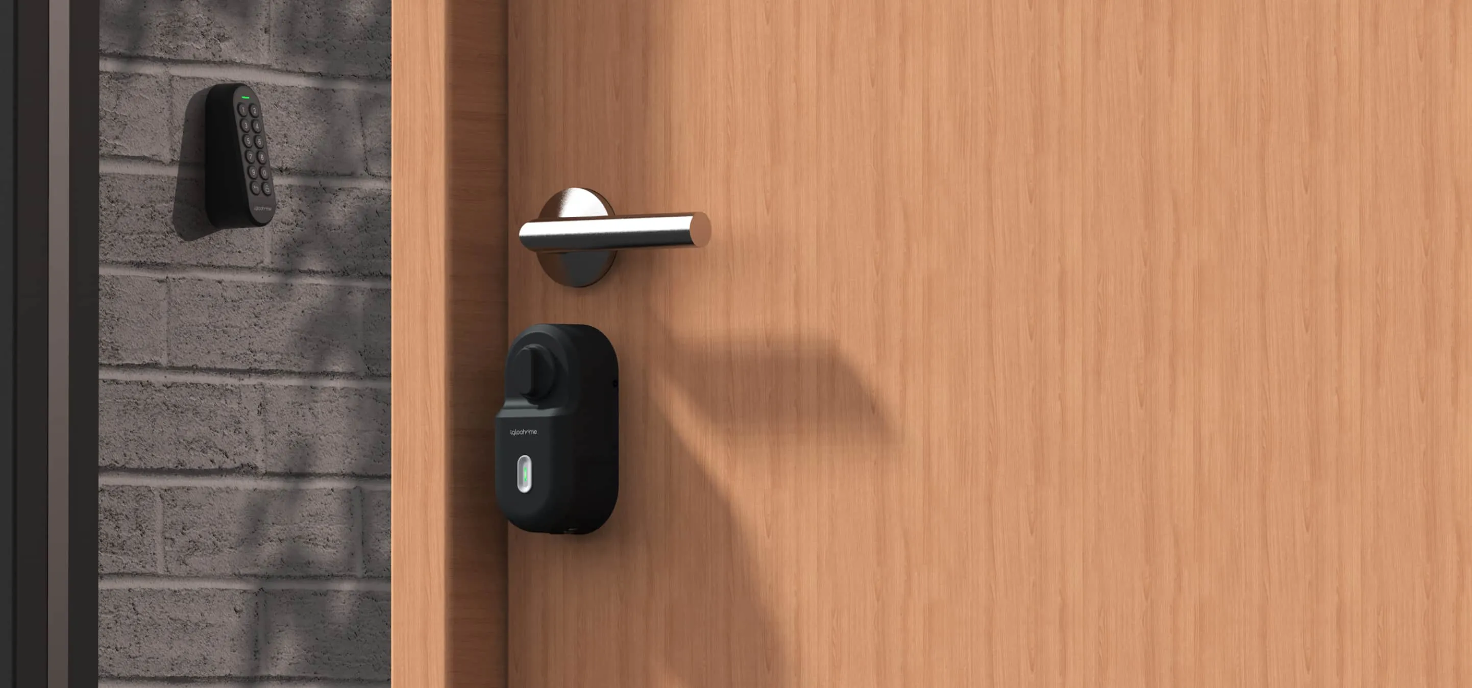 igloohome Retrofit lock digital lock with Keypad