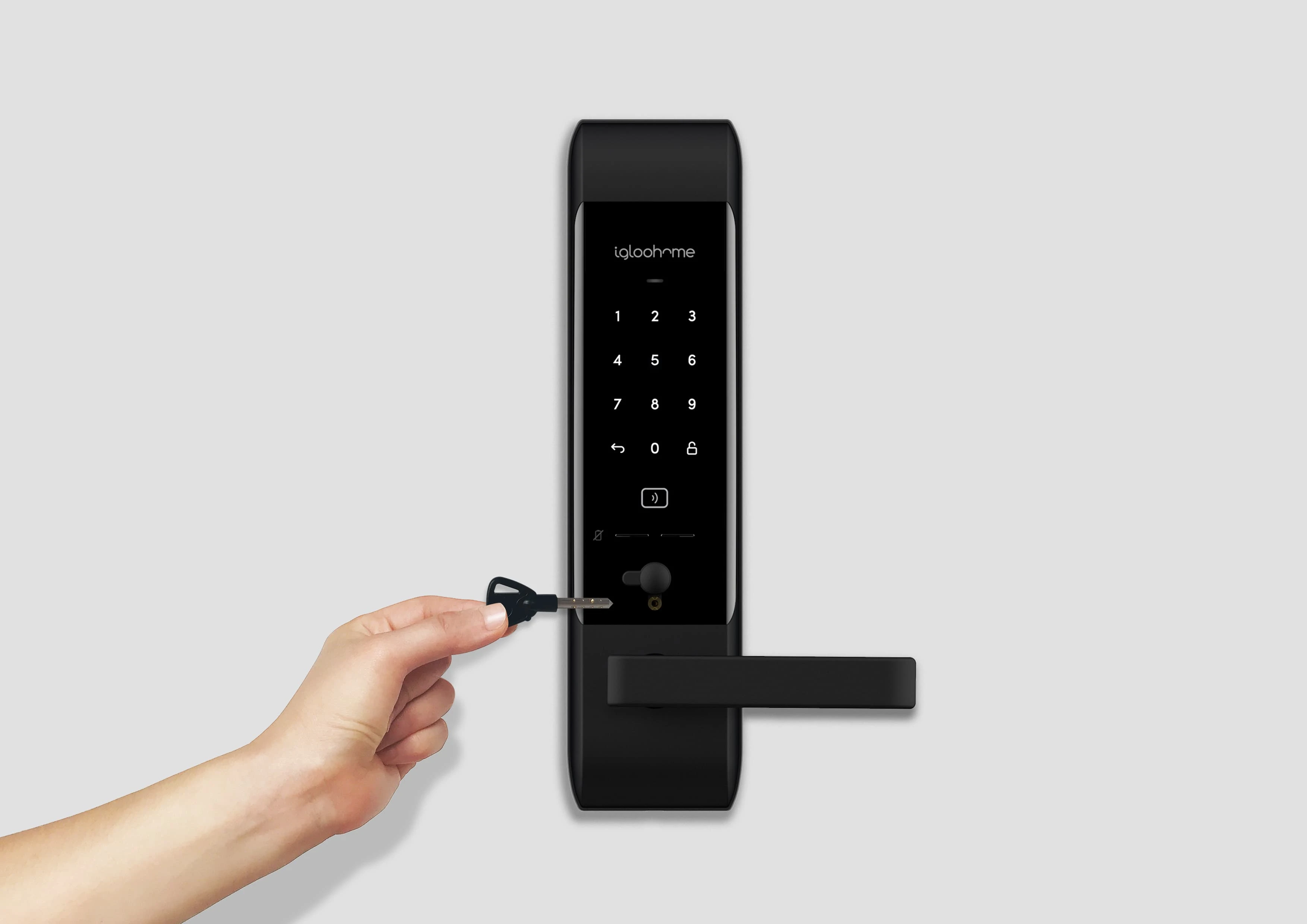 igloohome Lever Mortise digital lock key