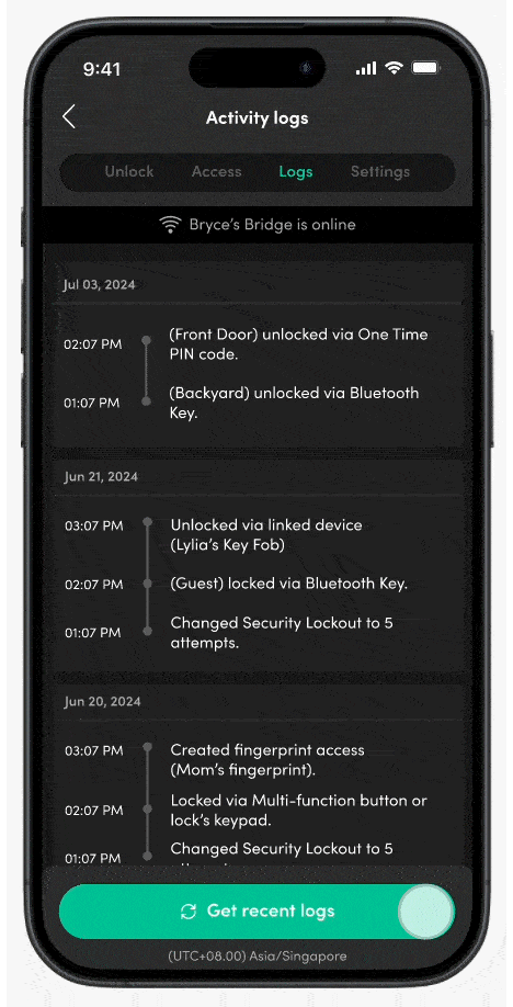 igloohome mobile app