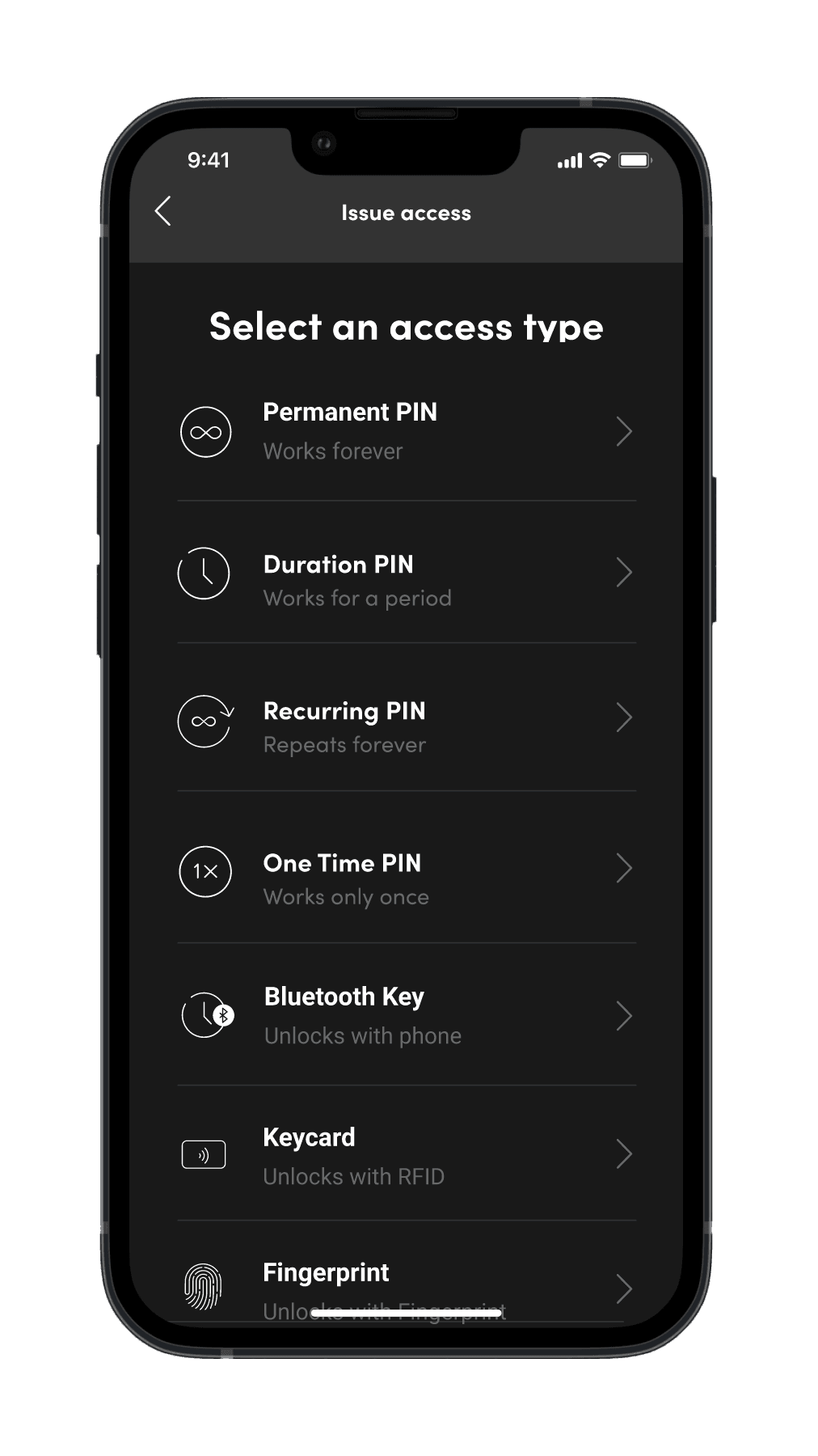 access type