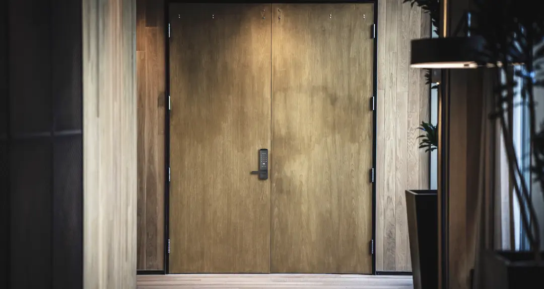 Wooden door