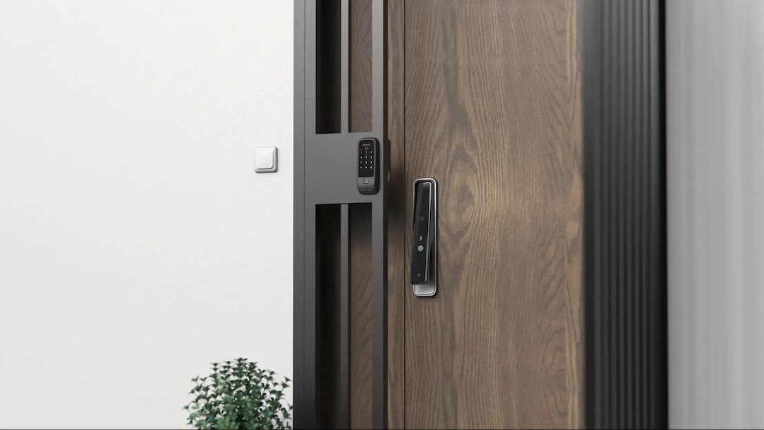 igloohome Mortise Touch smart lock with Gate Lock