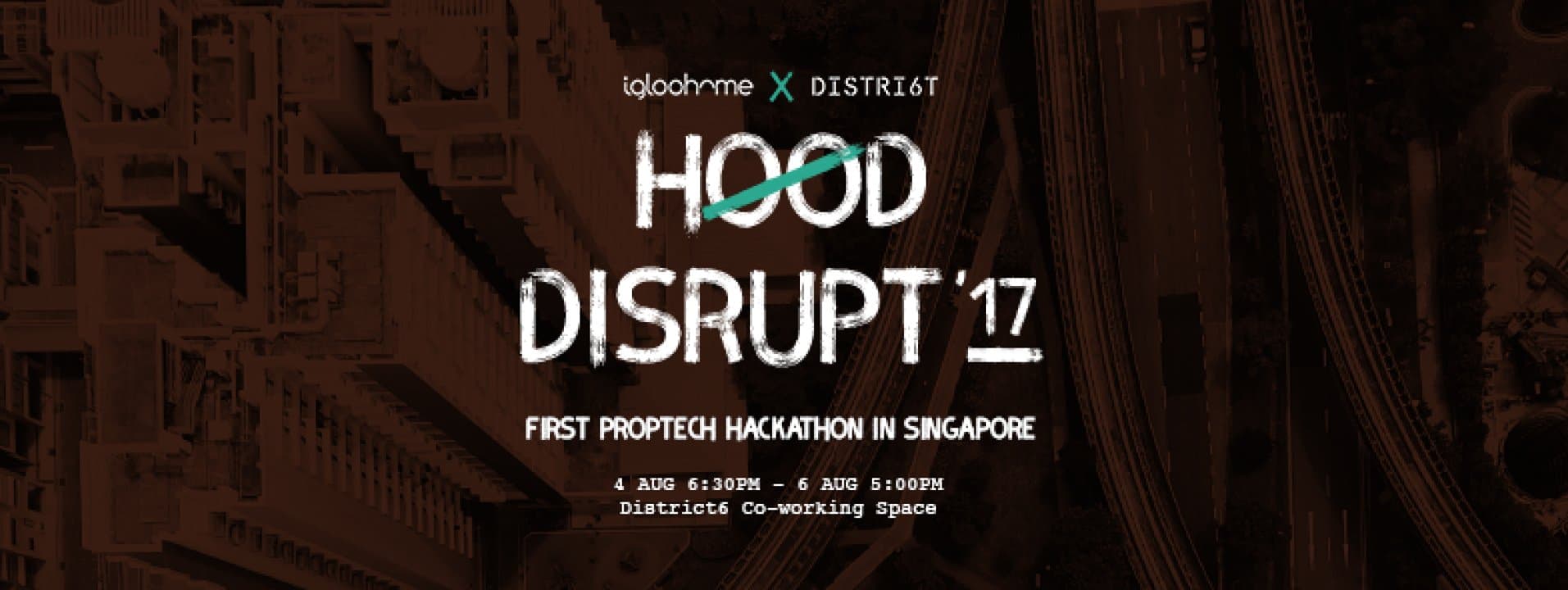 First Property Tech Hackathon in South-East Asia - Hood Disrupt