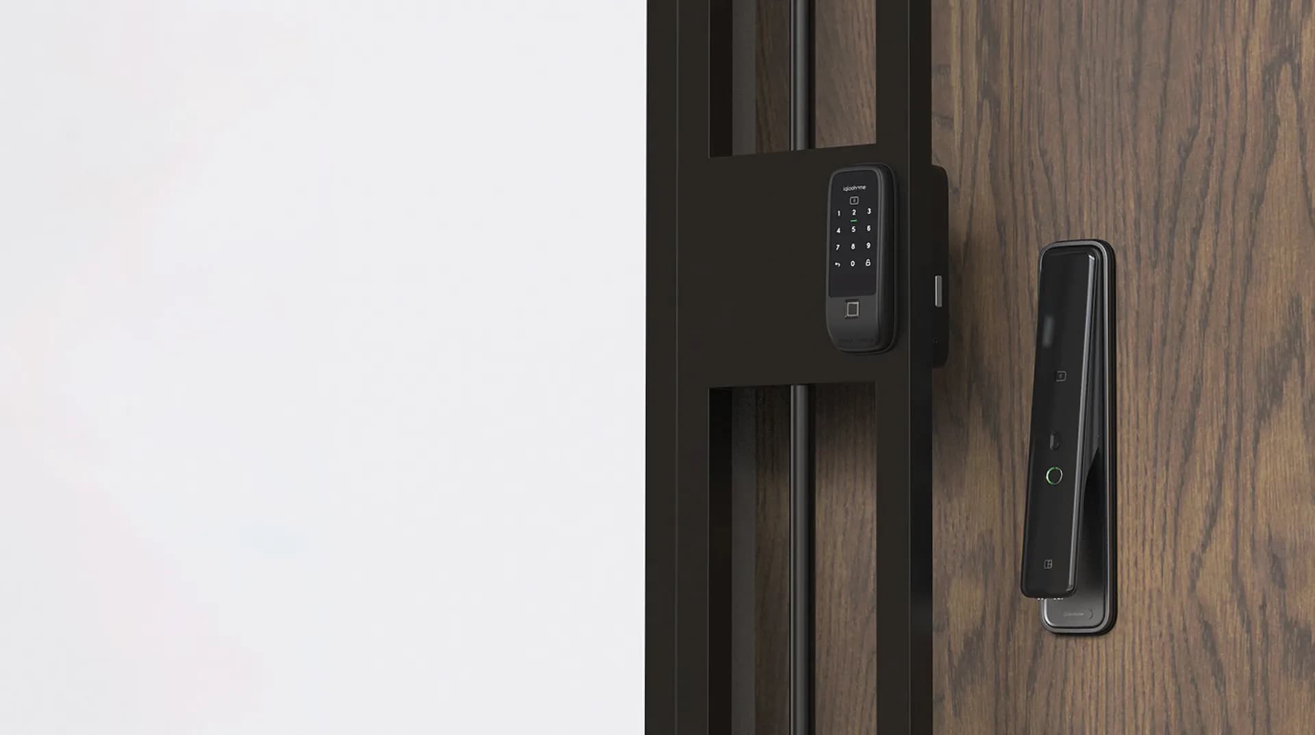 igloohome Mortise Touch digital lock with Gate Lock