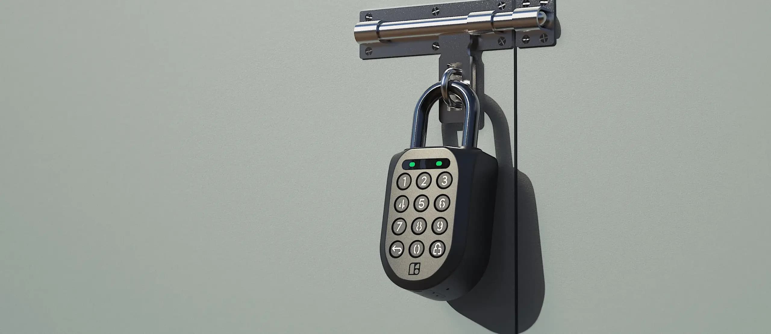 igloohome Padlock 2 digital lock real image
