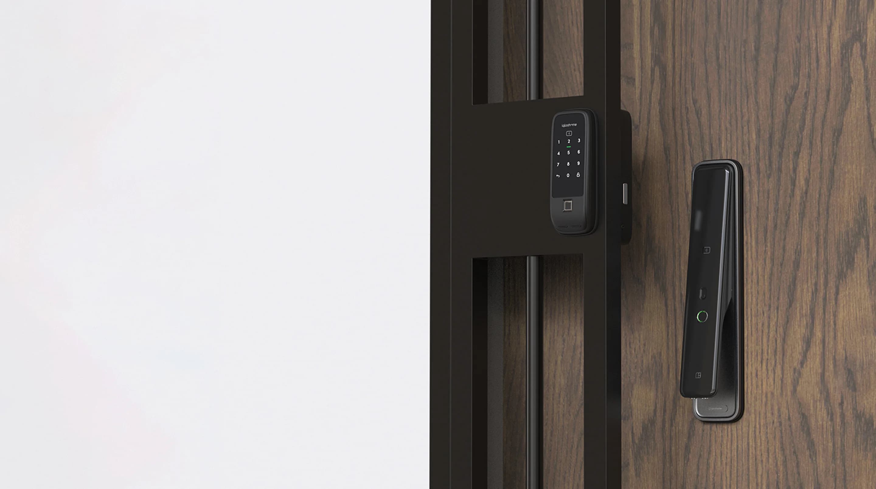 igloohome Mortise Touch smart lock with Gate Lock