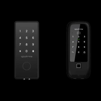 Deadbolt 2S Metal Grey + Gate Lock Bundle