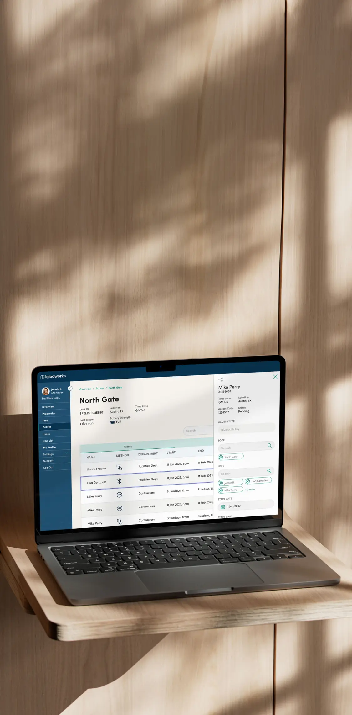 iglooworks dashboard