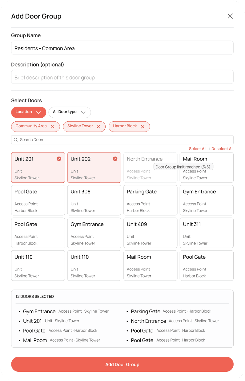 Organise every access point in minutes.