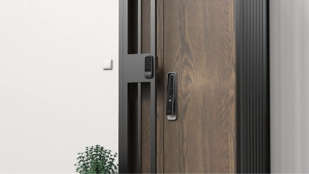 igloohome Mortise Touch smart lock with Gate Lock