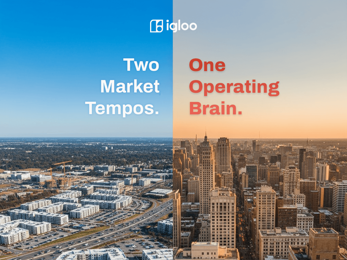 Two Market Tempos One Operating Brain