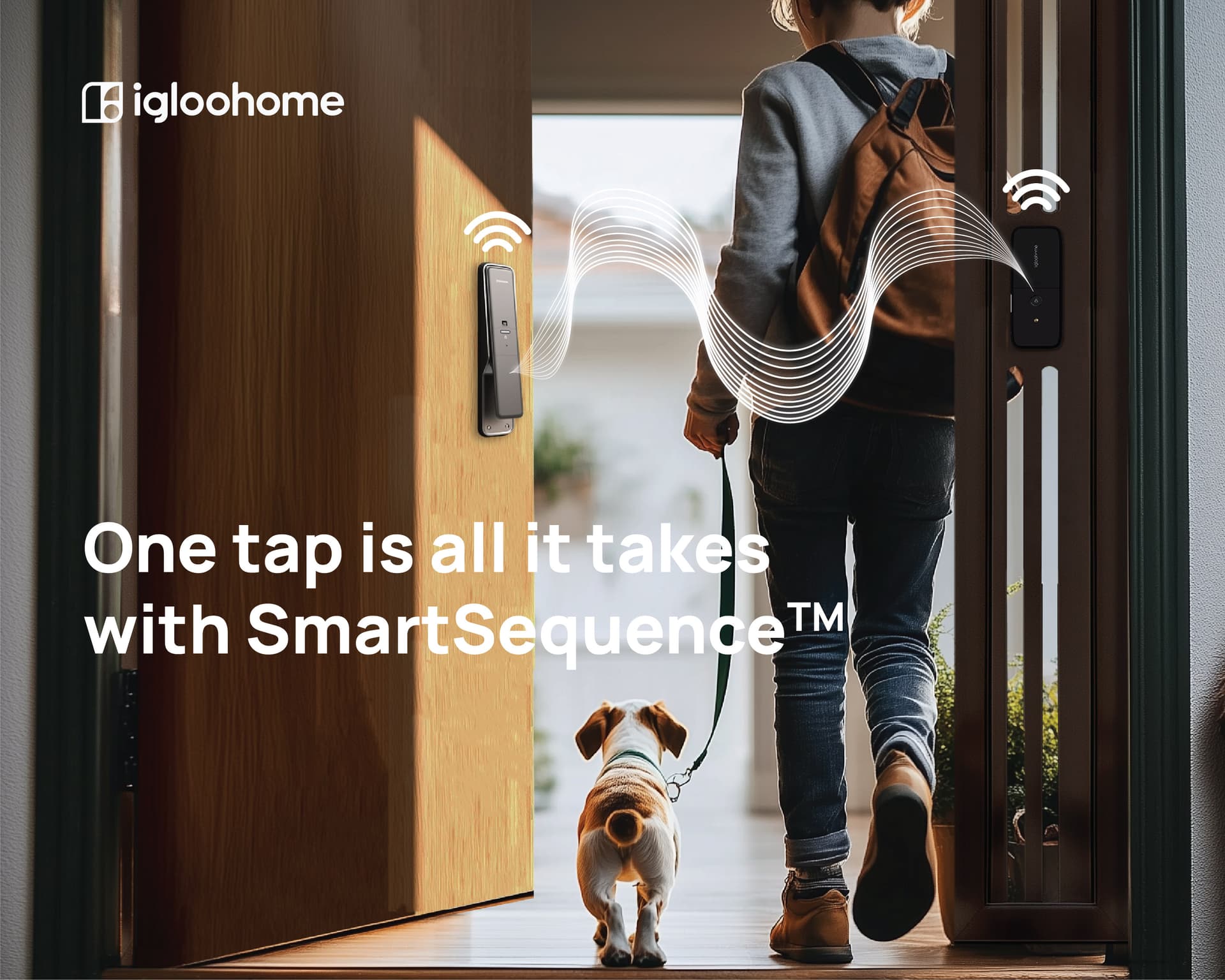 One Tap, Two Locks: Get to Know SmartSequence™️ by igloohome