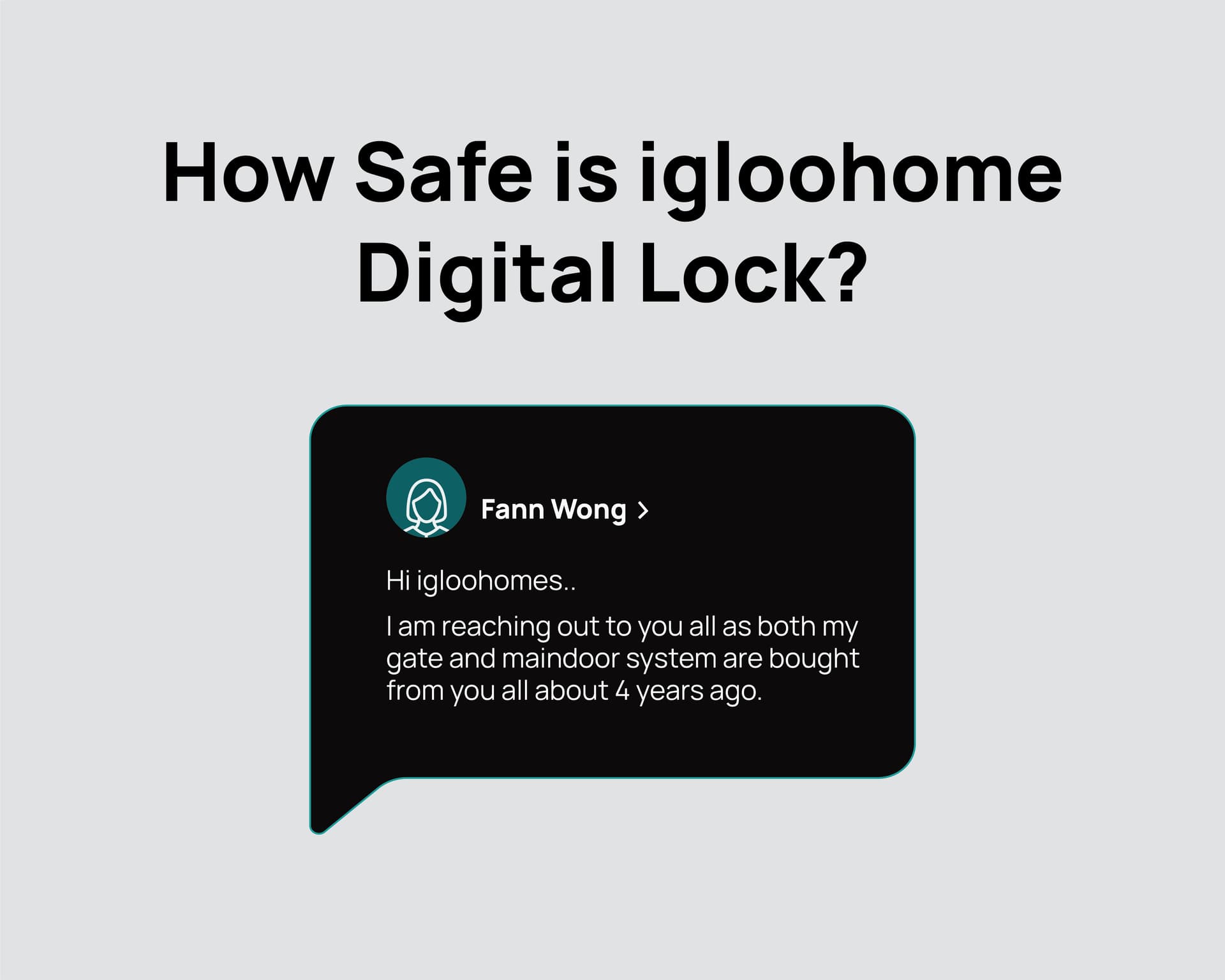 How igloohome Protects Your Home and Privacy