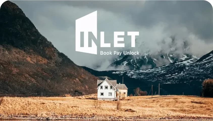 The Inlet booking platform managing igloo smart lock access for vacation rentals
