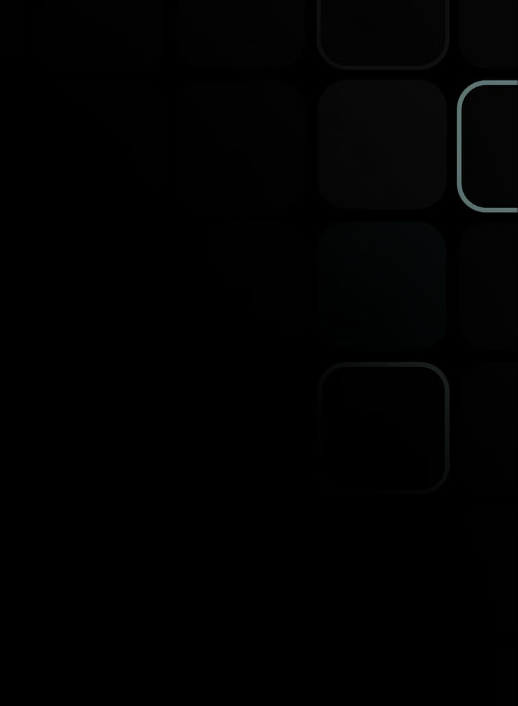 Faint cluster of rounded igloo boxes down the right side