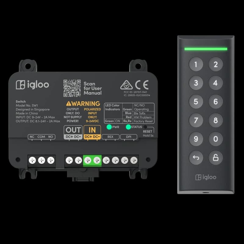 igloo Switch & Keypad 2 smart lock