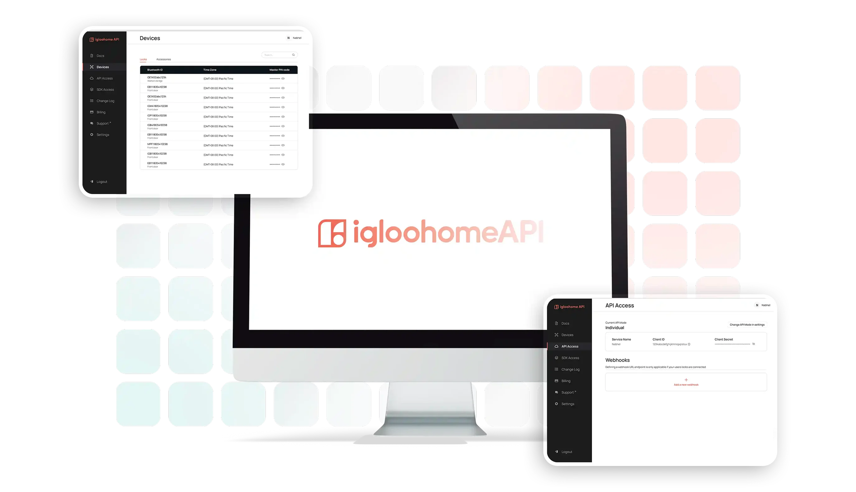 igloohome API dashboard