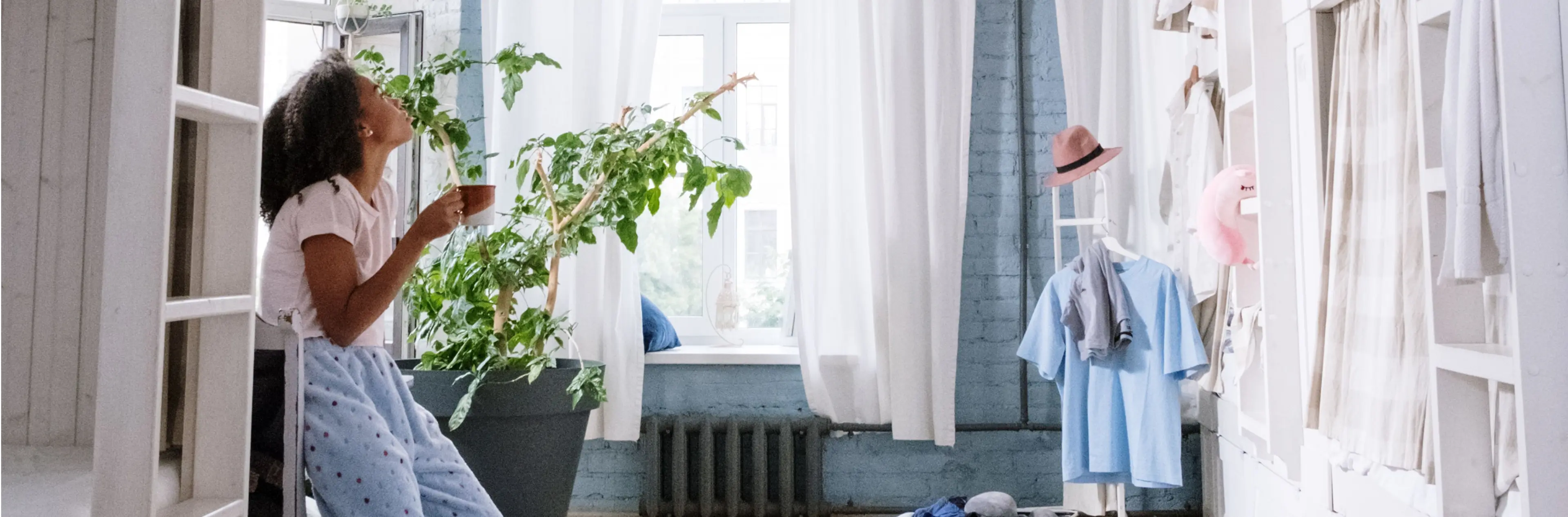 A short term rental guest relaxing after a keyless self check-in with an igloo smart lock